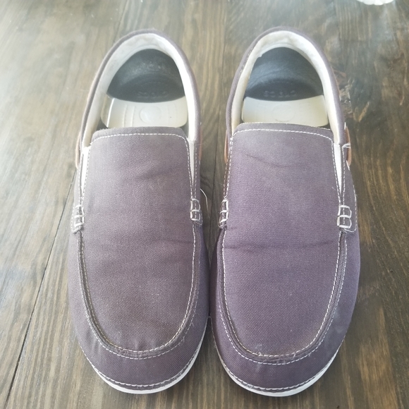 CROCS BEACH LINE CANVAS BOAT SHOES - Picture 2 of 5